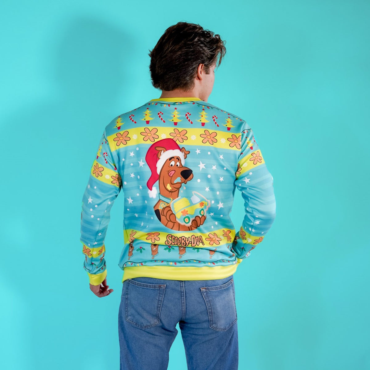 Sudadera Navideña Scooby Doo Mysterine Machine