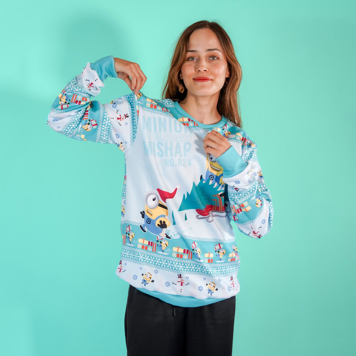 Sudadera Navideña Minions Holiday