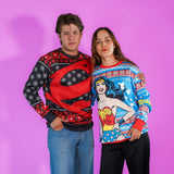 Sudadera Navideña Superman Black