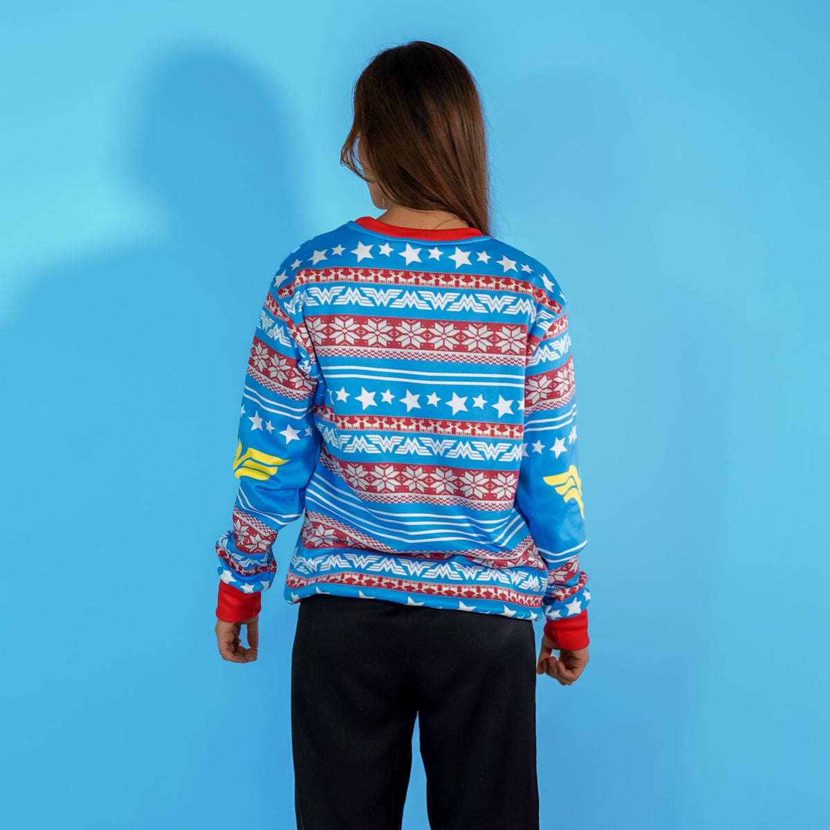 Sudadera Navideña Wonder Woman Stars