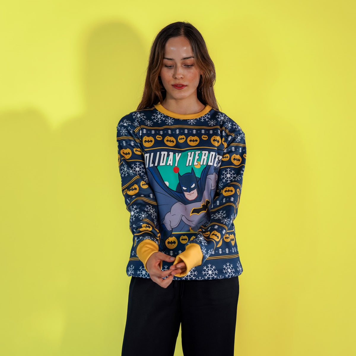 Sudadera Navideña Batman Holiday Heroes