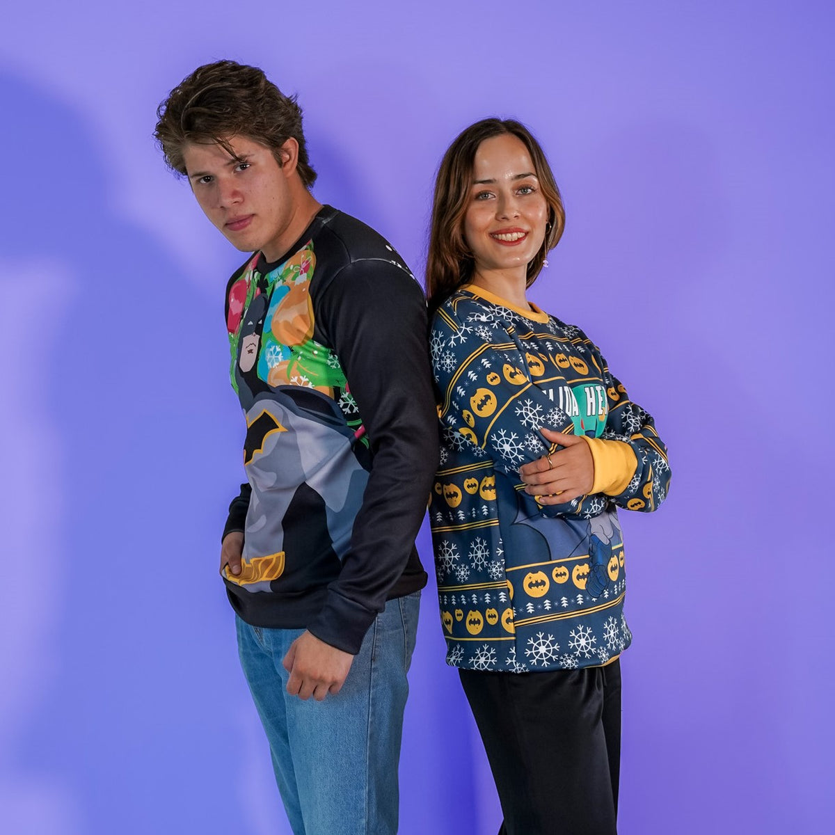 Sudadera Navideña Batman Christmas