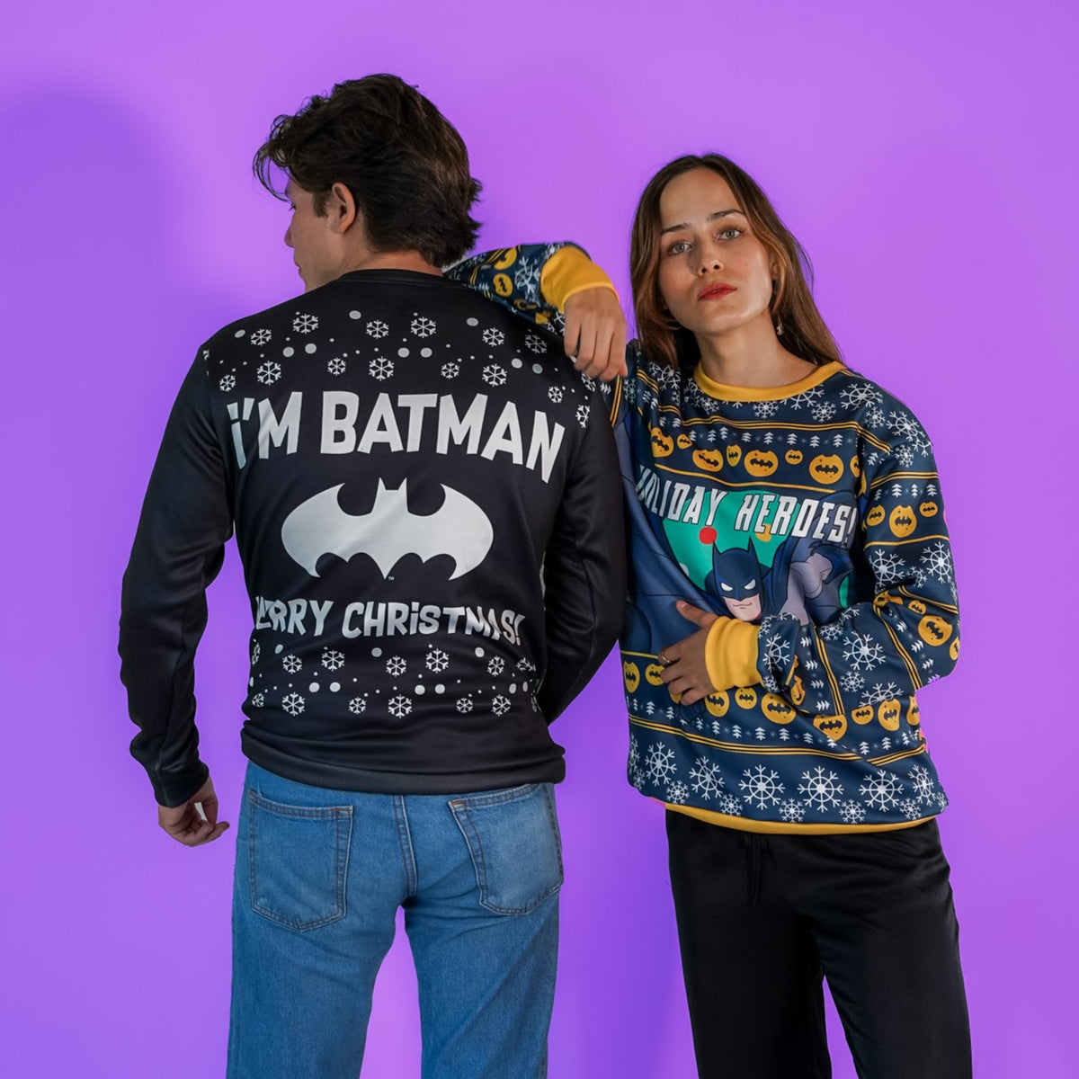 Sudadera Navideña Batman Christmas