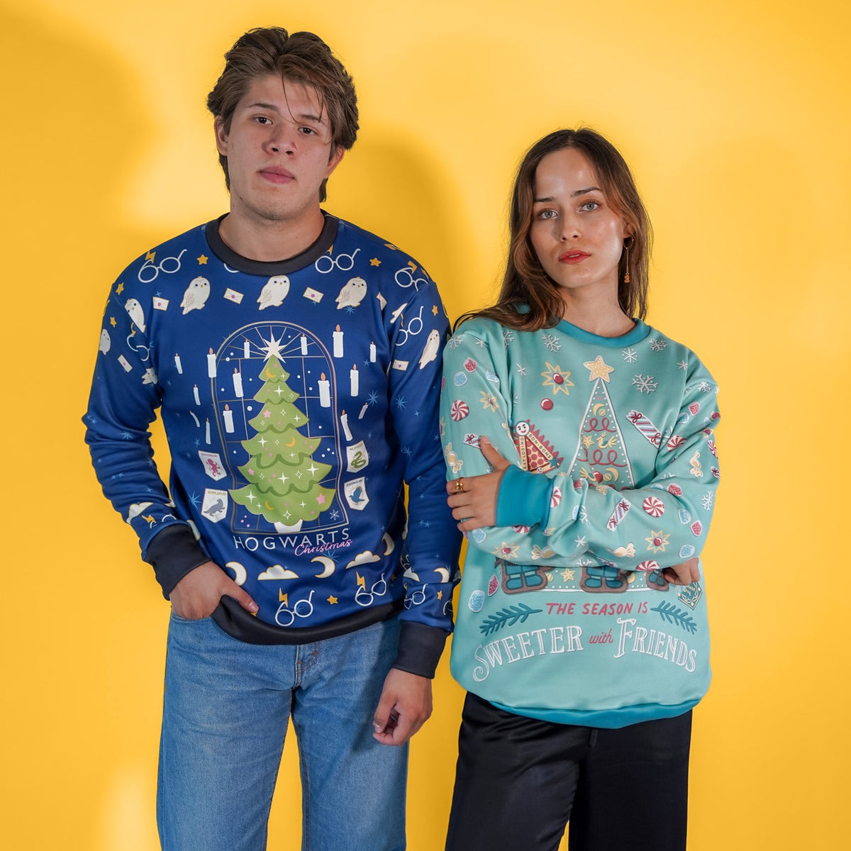 Sudadera Navideña Harry Potter Sweeter Friends