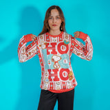 Sudadera Navideña Snoopy Galleta de Jengibre