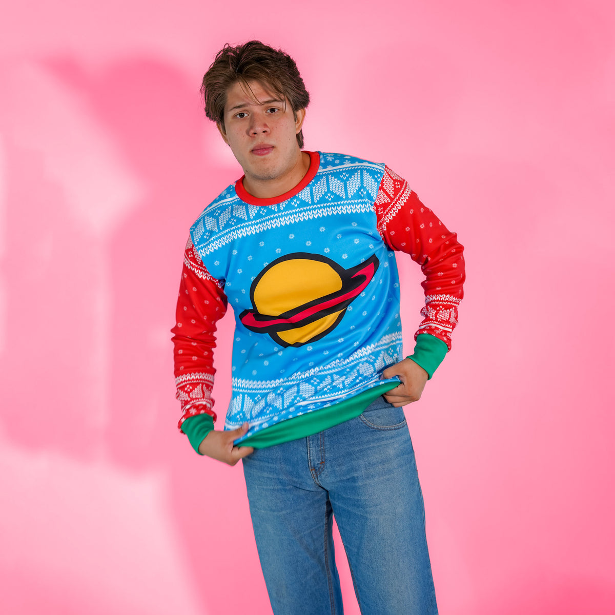 Sudaderas Navideña Carlitos Planet