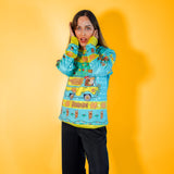 Sudadera Navideña Scooby Doo Mysterine Machine