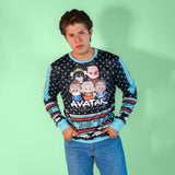 Sudadera Navideña Avatar Elementos