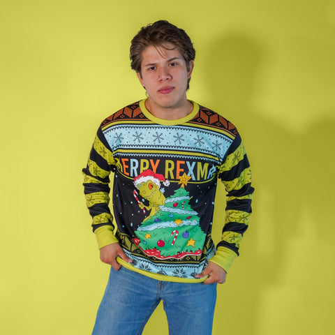 Sudaderas Navideña Reptar Merry Rexmas