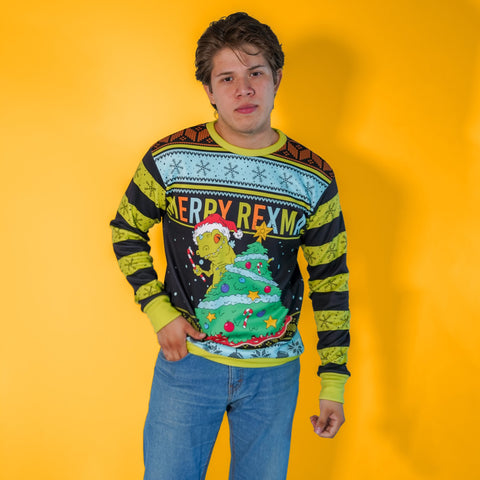 Sudaderas Navideña Reptar Merry Rexmas