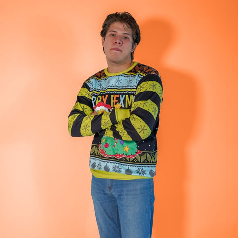 Sudaderas Navideña Reptar Merry Rexmas