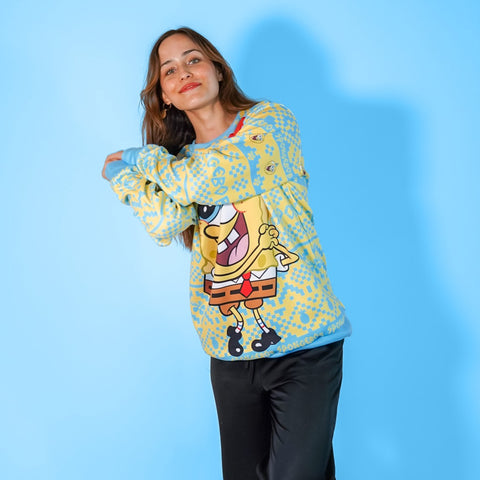 Sudadera Navideña Bob Esponja Oficial