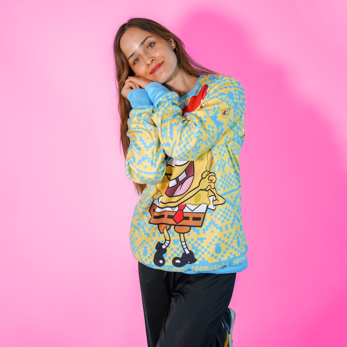Sudadera Navideña Bob Esponja Oficial