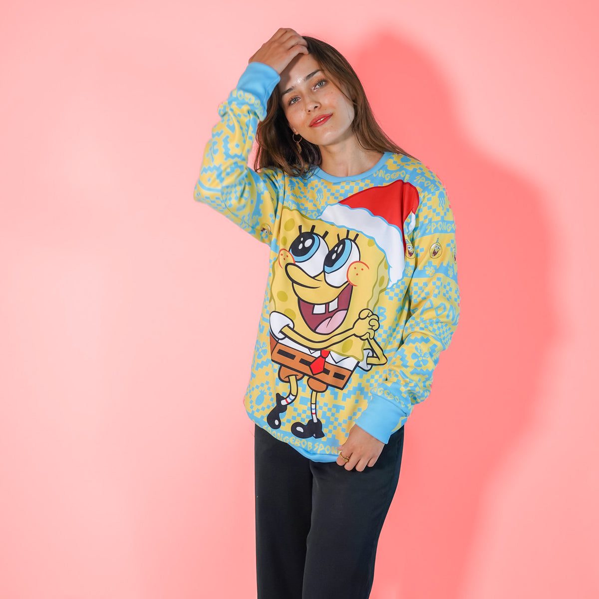 Sudadera Navideña Bob Esponja Oficial
