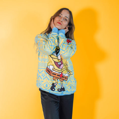 Sudadera Navideña Bob Esponja Oficial