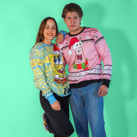 Sudadera Navideña Bob Esponja Oficial