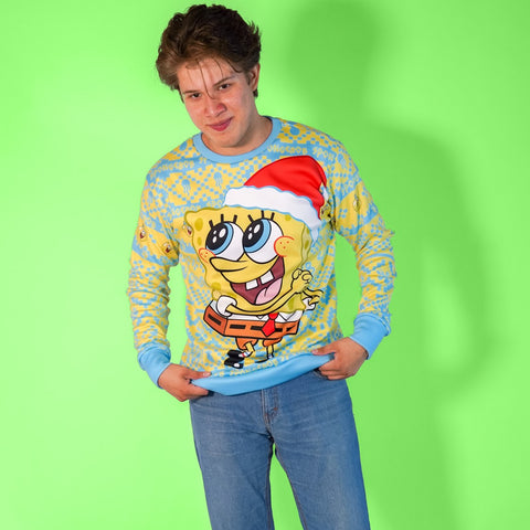 Sudadera Navideña Bob Esponja Oficial
