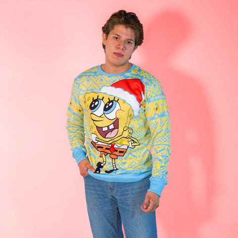 Sudadera Navideña Bob Esponja Oficial