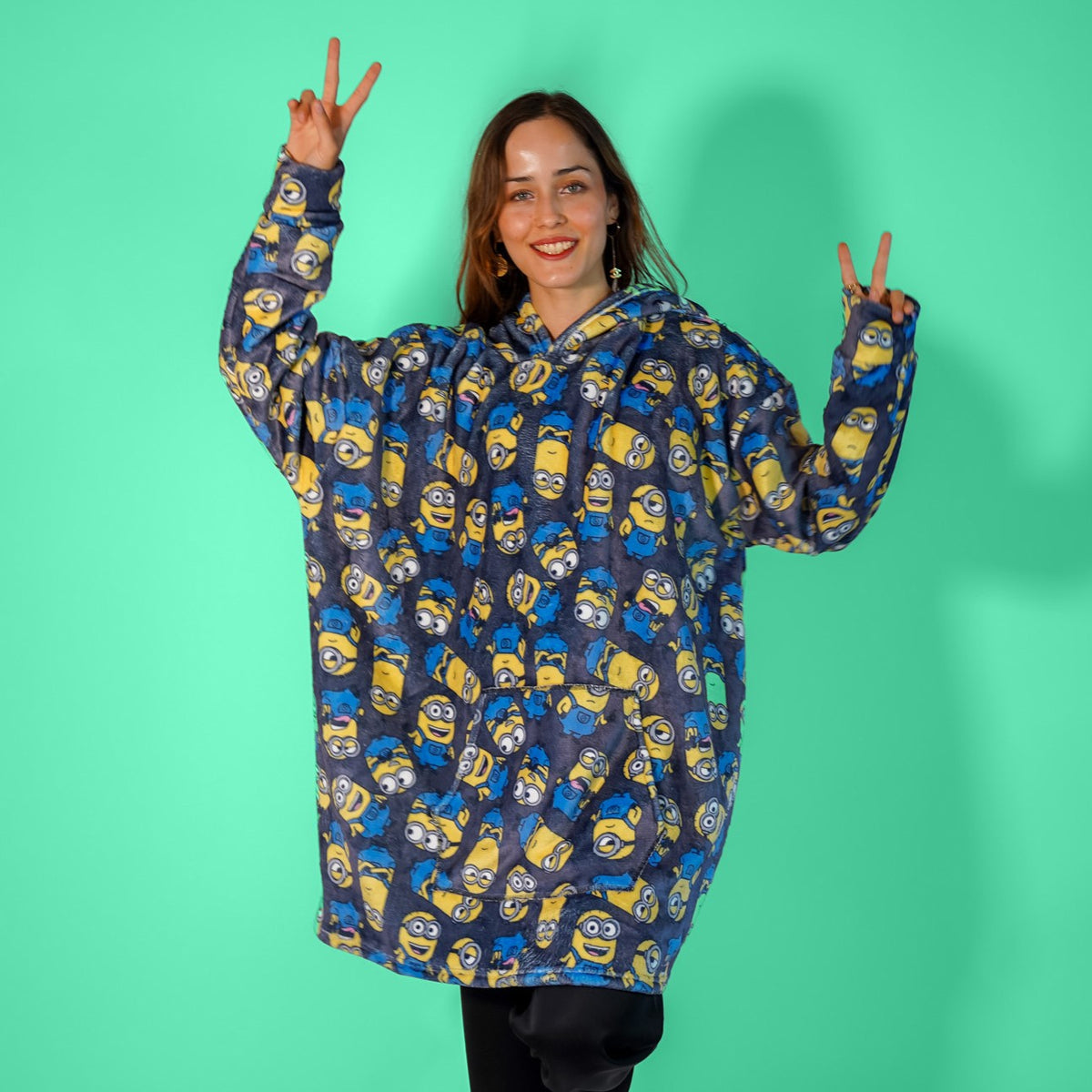 Sudaderota Minions Friends