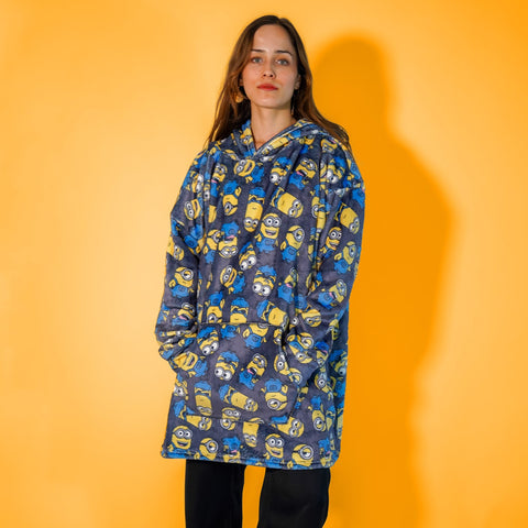 Sudaderota Minions Friends