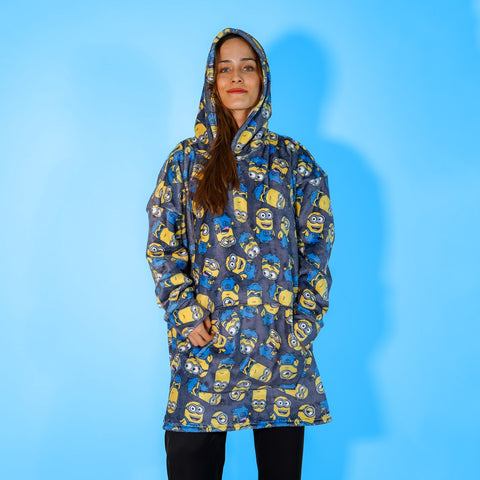 Sudaderota Minions Friends