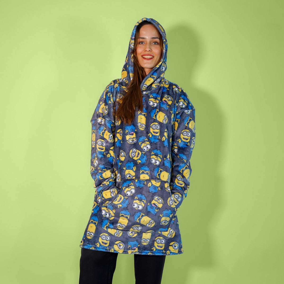 Sudaderota Minions Friends