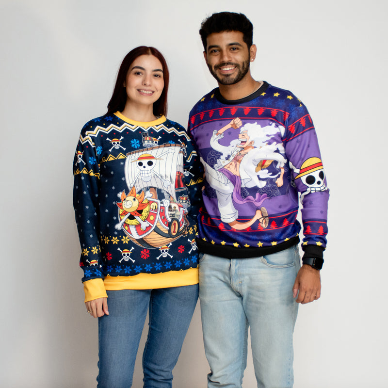 Sudadera Navideña Luffy Gear Five