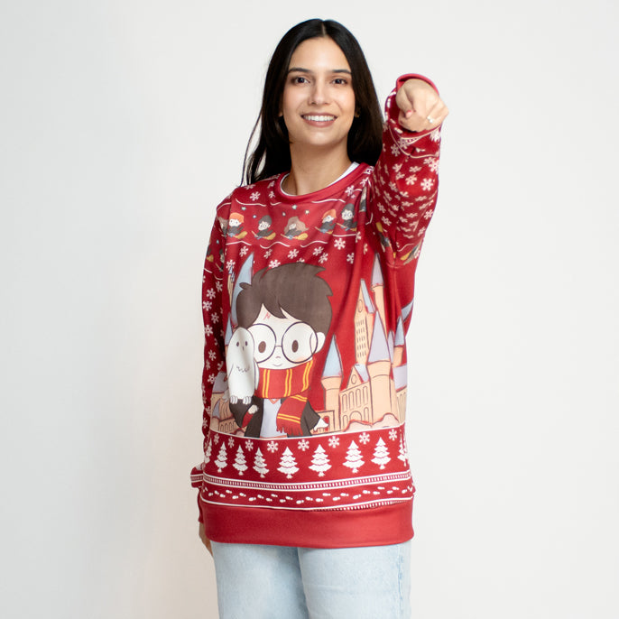 Navideño Harry Christmas Red