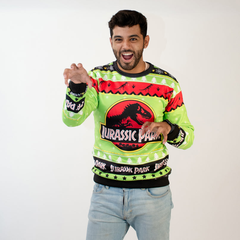 Navideño Jurassic Park