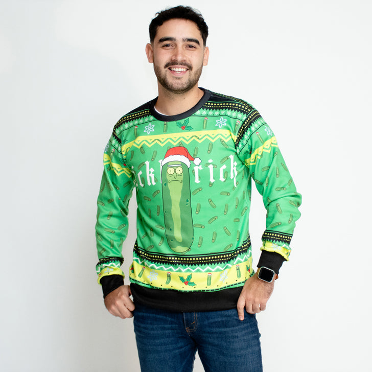 Navideño Pickle Rick Oficial
