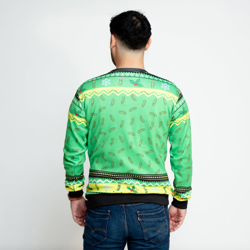 Navideño Pickle Rick Oficial