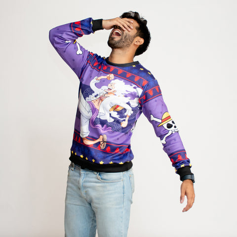 Sudadera Navideña Luffy Gear Five