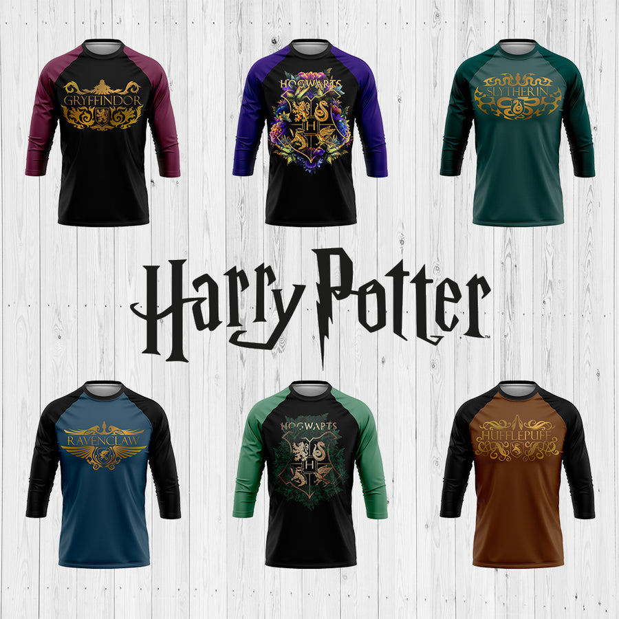 Playera Pijama Ranglan Harry Potter