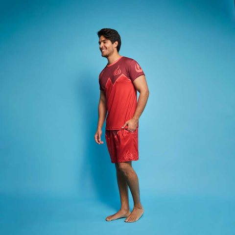 Playera Pijama Avatar Nación Del Fuego