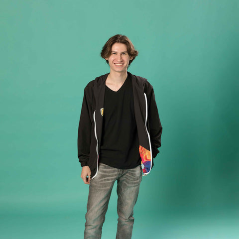 Bomber Jacket Bugs Bunny Fire