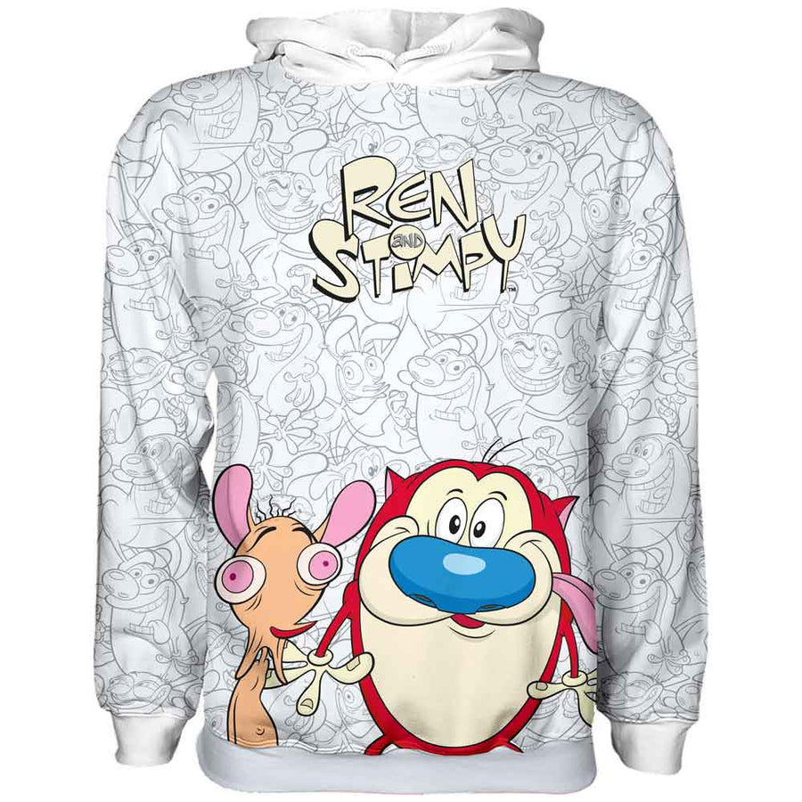 Sudadera Ren y Stimpy Friends