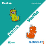 Charm Acrílico Reptar