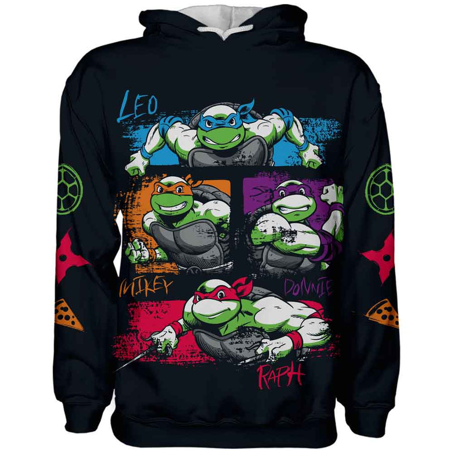 Sudadera Tortugas Ninja Super Hero