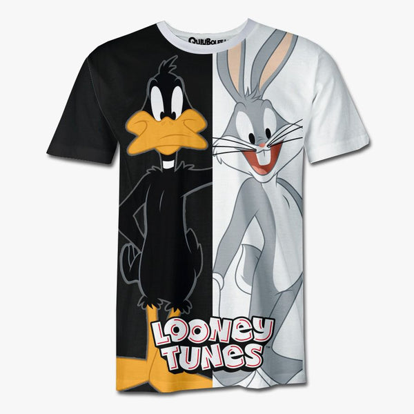 Playera Pijama Bugs and Daffy