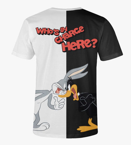 Playera Pijama Bugs and Daffy