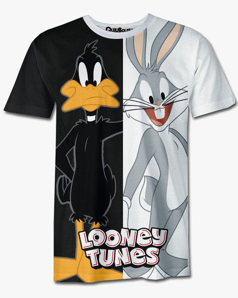 Playera Pijama Bugs and Daffy