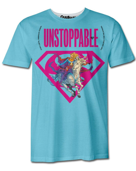 Playera Pijama Supergirl Unstopabble