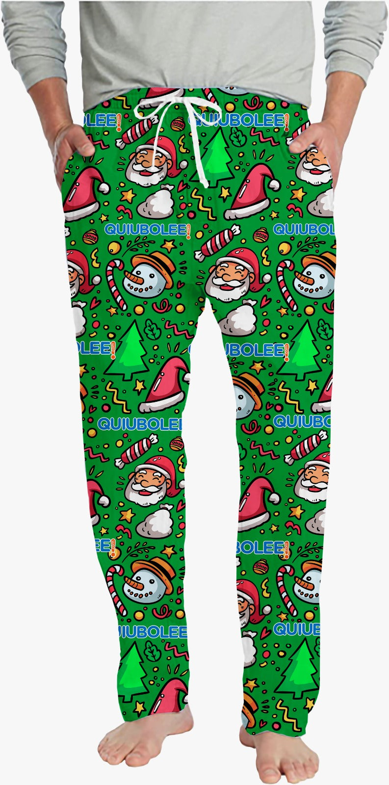 Pantalón Pijama Navidad Verde