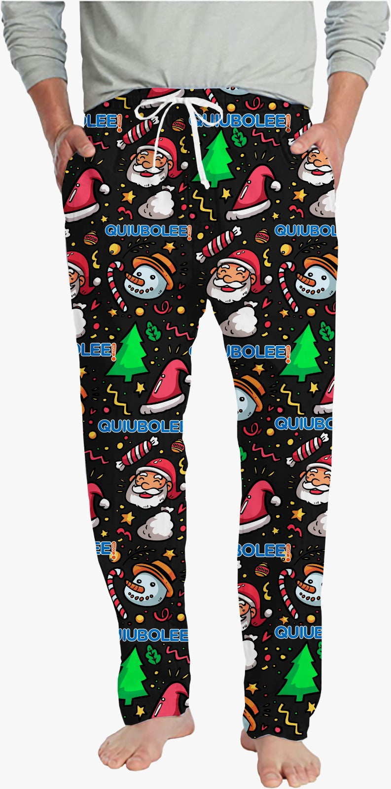 Pantalón Pijama Navidad Negro