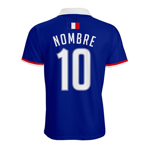 Playera Polo Francia Retro