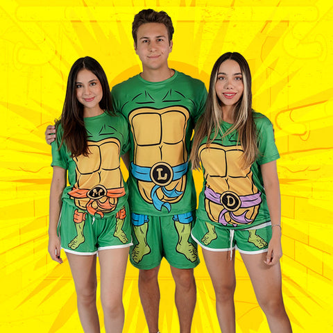 Conjunto Pijama Tortuga Ninja Leonardo