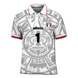 Playera Polo México Retro Personalizada