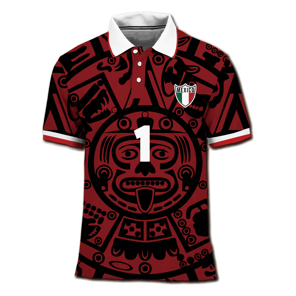 Playera Polo México Retro Personalizada