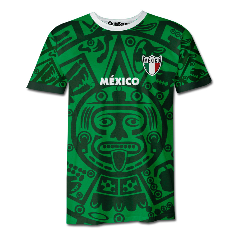 Playera México Retro Verde