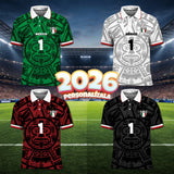 Playera Polo México Retro Personalizada